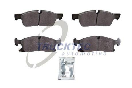 Тормозные колодки дисковые, комплект TRUCKTEC 02.35.436