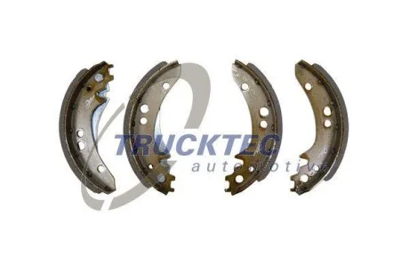 Колодки тормозные барабанные, комплект TRUCKTEC 02.35.502