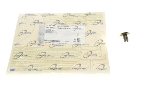 Кліпса кріплення облицювання BMW/MB/Mitsubishi/Smart/Volvo 90- TRUCKTEC 02.67.173