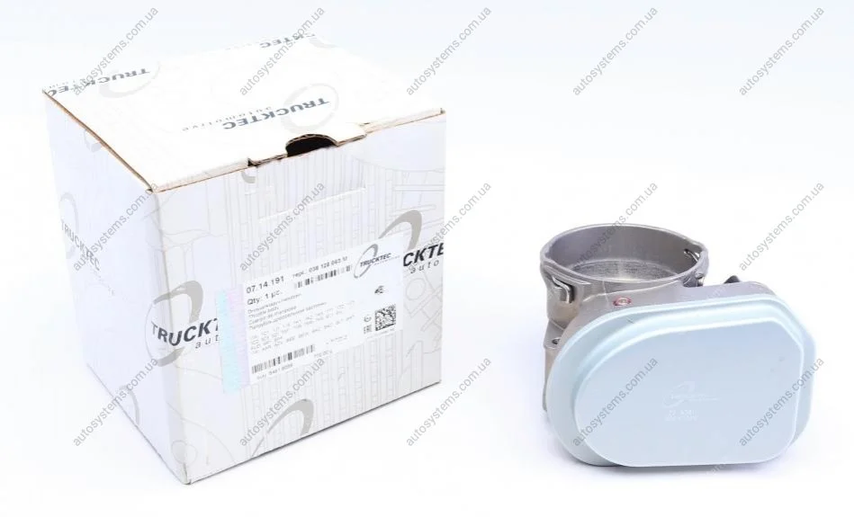 Заслонка дросельна VW Passat/Golf 1.9/2.0 TDI 04-10 TRUCKTEC 07.14.191 (фото 1)
