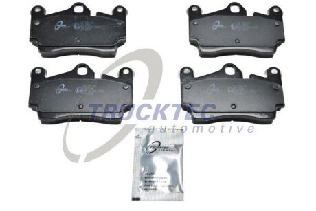 Тормозные колодки дисковые, комплект TRUCKTEC 07.35.111