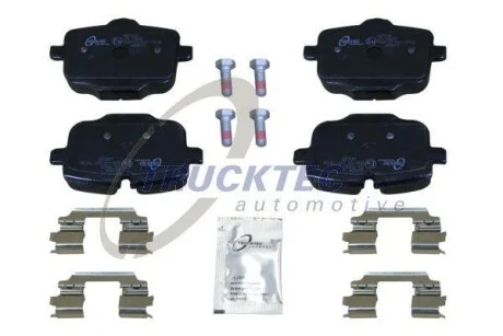 Тормозные колодки дисковые, комплект TRUCKTEC 08.34.158