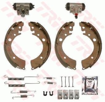 Колодки тормозные барабанные, комплект TRW BK1974