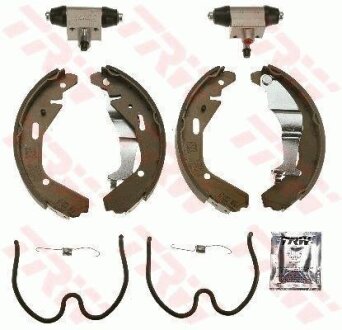 Колодки тормозные барабанные, комплект TRW BK2612