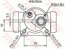 Цилиндр тормозной, колесный TRW BWD301 (фото 2)