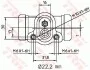 Цилиндр тормозной, колесный TRW BWH311 (фото 2)