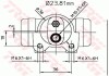 Цилиндр тормозной, колесный TRW BWK224 (фото 2)