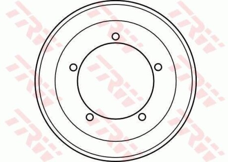 Тормозной барабан задний TRW DB4166