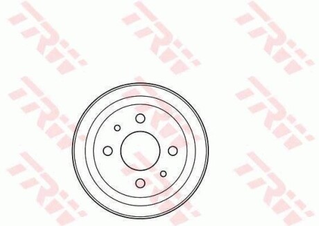 Тормозной барабан задний TRW DB4295