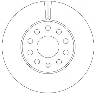 Гальмівний диск TRW DF6903S
