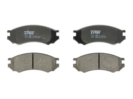 Тормозные колодки дисковые COTEC, комплект TRW GDB1005