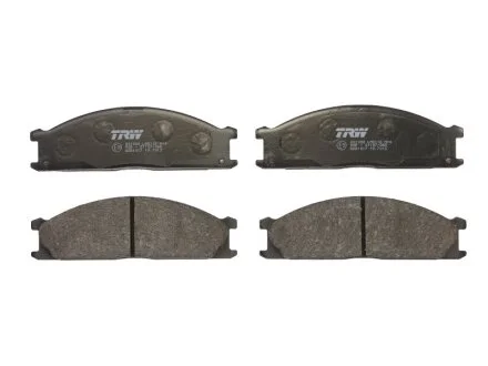Тормозные колодки дисковые COTEC, комплект TRW GDB1017
