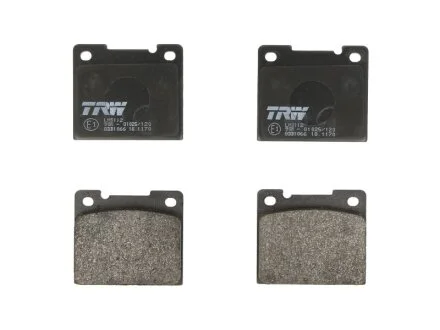 Тормозные колодки дисковые COTEC, комплект TRW GDB1066