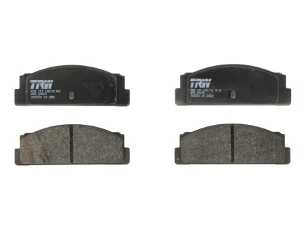 Тормозные колодки дисковые COTEC, комплект TRW GDB107