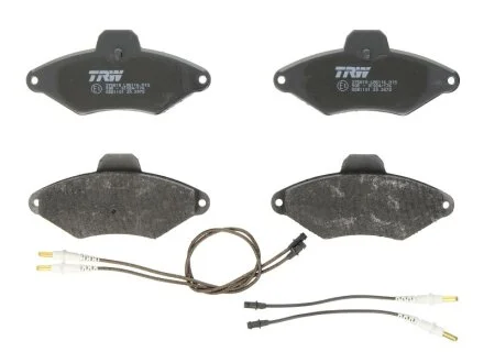 Тормозные колодки дисковые COTEC, комплект TRW GDB1101