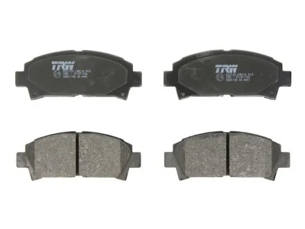 Тормозные колодки дисковые COTEC, комплект TRW GDB1145