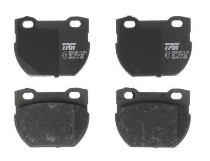 Тормозные колодки дисковые COTEC, комплект TRW GDB1209