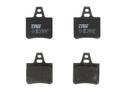 Тормозные колодки дисковые COTEC, комплект TRW GDB1247