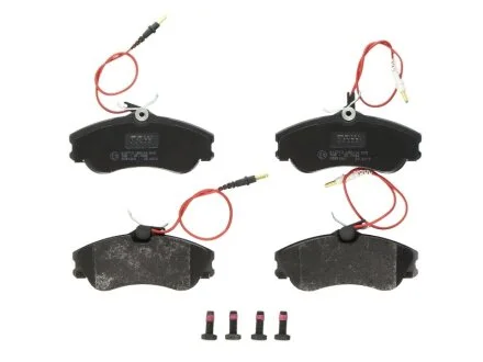 Тормозные колодки дисковые COTEC, комплект TRW GDB1260