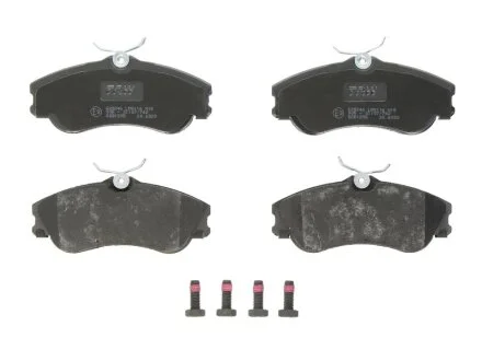 Тормозные колодки дисковые COTEC, комплект TRW GDB1295