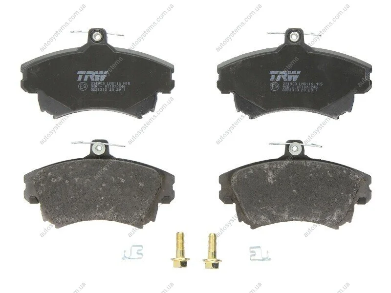 Тормозные колодки дисковые COTEC, комплект TRW GDB1313 (фото 1)