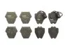 Тормозные колодки дисковые COTEC, комплект TRW GDB1371 (фото 1)