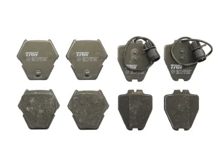 Тормозные колодки дисковые COTEC, комплект TRW GDB1371