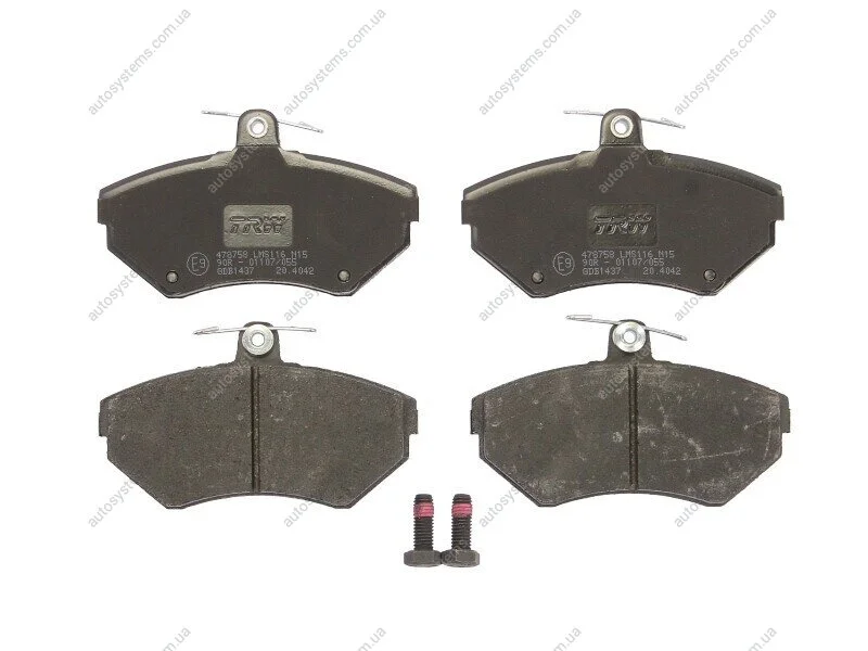 Тормозные колодки дисковые COTEC, комплект TRW GDB1437 (фото 1)