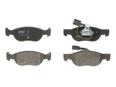 Тормозные колодки дисковые COTEC, комплект TRW GDB1486