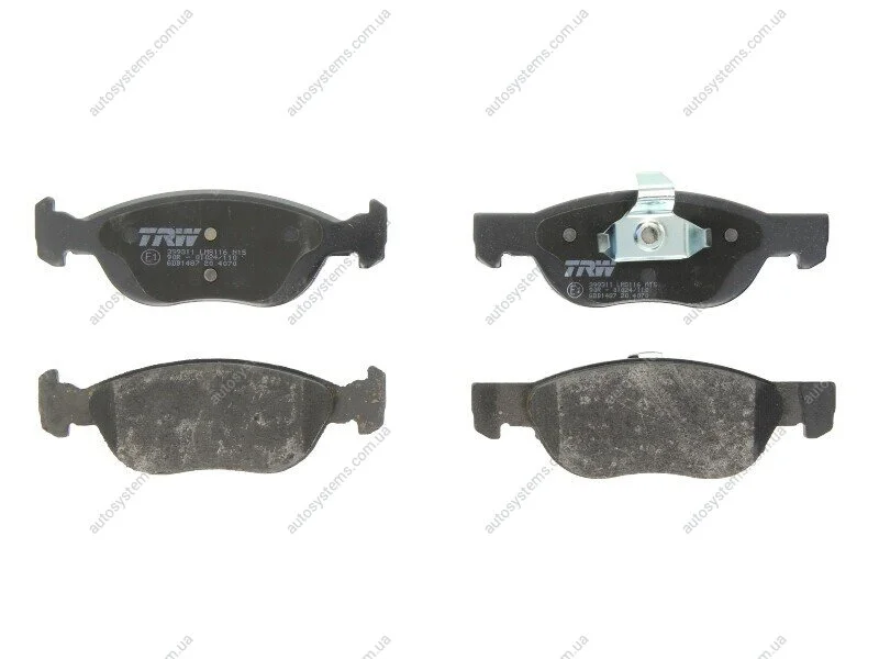 Тормозные колодки дисковые COTEC, комплект TRW GDB1487 (фото 1)