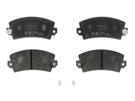 Тормозные колодки дисковые COTEC, комплект TRW GDB148