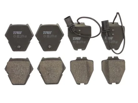 Тормозные колодки дисковые COTEC, комплект TRW GDB1505