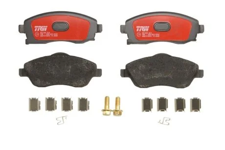 Тормозные колодки дисковые, комплект TRW GDB1570DTE