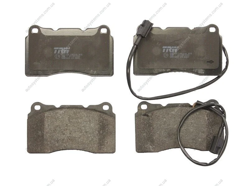 Тормозные колодки дисковые COTEC, комплект TRW GDB1603 (фото 1)