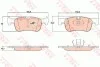 Комплект гальмівних колодок передн, BMW 1 (F20), 1 (F21), 2 (F22, F87), 2 (F23) 1.5-2.0D 07.11-06.21 TRW GDB1935 (фото 1)