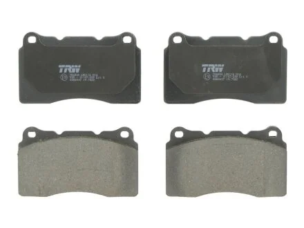 Тормозные колодки дисковые COTEC, комплект TRW GDB2007