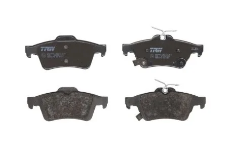 Комплект гальмівних колодок задн, CADILLAC CTS FORD FOCUS III, FOCUS IV, KUGA III NISSAN PRIMERA 1.5-3.6 12.01- TRW GDB2178