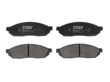 Тормозные колодки дисковые COTEC, комплект TRW GDB254