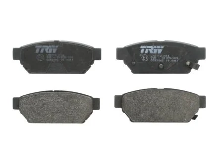 Тормозные колодки дисковые COTEC, комплект TRW GDB3045