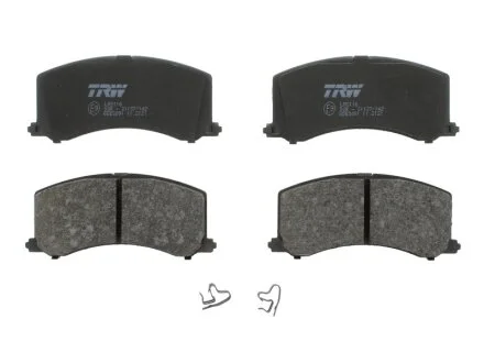 Тормозные колодки дисковые COTEC, комплект TRW GDB3091