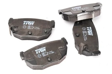 Тормозные колодки дисковые COTEC, комплект TRW GDB3143