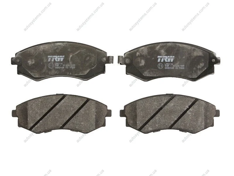 Тормозные колодки дисковые COTEC, комплект TRW GDB3169 (фото 1)
