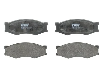 Тормозные колодки дисковые COTEC, комплект TRW GDB318