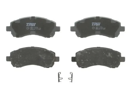 Тормозные колодки дисковые COTEC, комплект TRW GDB3205