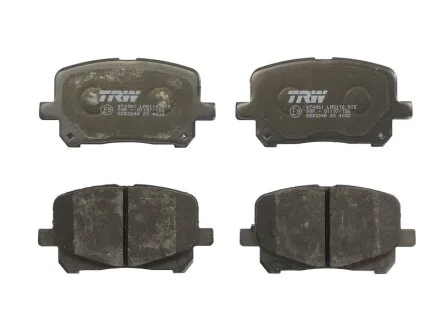Тормозные колодки дисковые COTEC, комплект TRW GDB3248