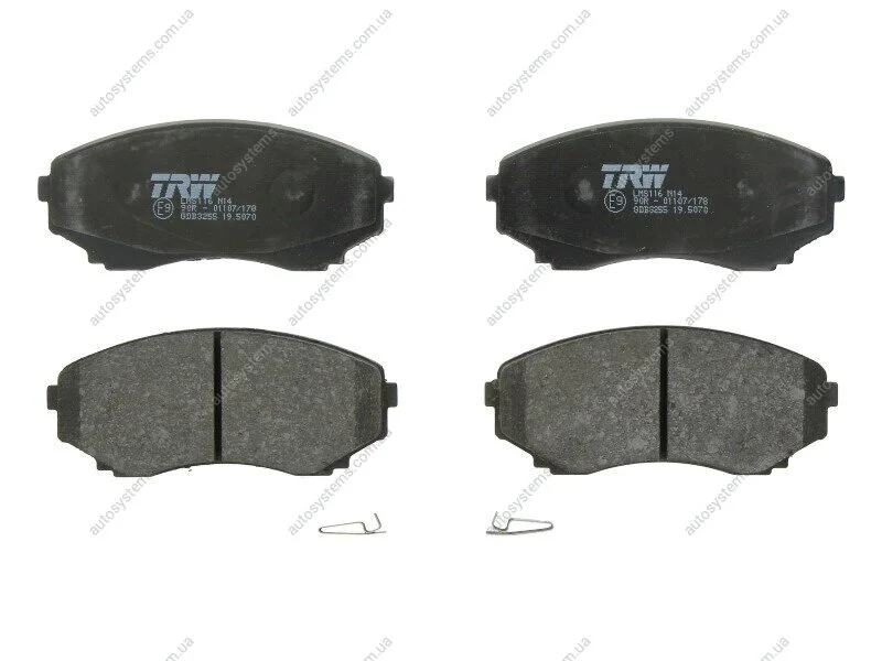 Тормозные колодки дисковые COTEC, комплект TRW GDB3255 (фото 1)