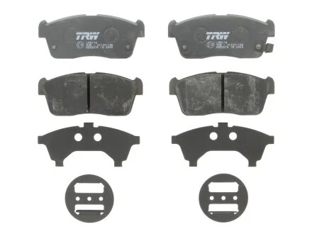 Тормозные колодки дисковые COTEC, комплект TRW GDB3276