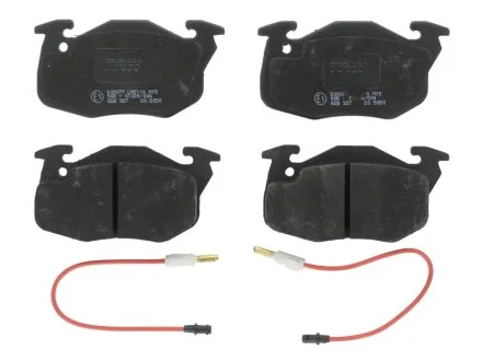 Тормозные колодки дисковые COTEC, комплект TRW GDB327
