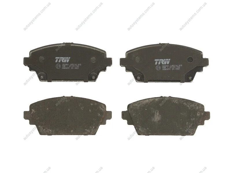 Тормозные колодки дисковые COTEC, комплект TRW GDB3291 (фото 1)
