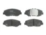 Комплект гальмівних колодок передн, HONDA ACCORD VII, CIVIC X, CR-V II, CR-V IV, CR-V V, ELEMENT, PILOT, STEPWGN 1.0-3.5 09.01- TRW GDB3325 (фото 1)